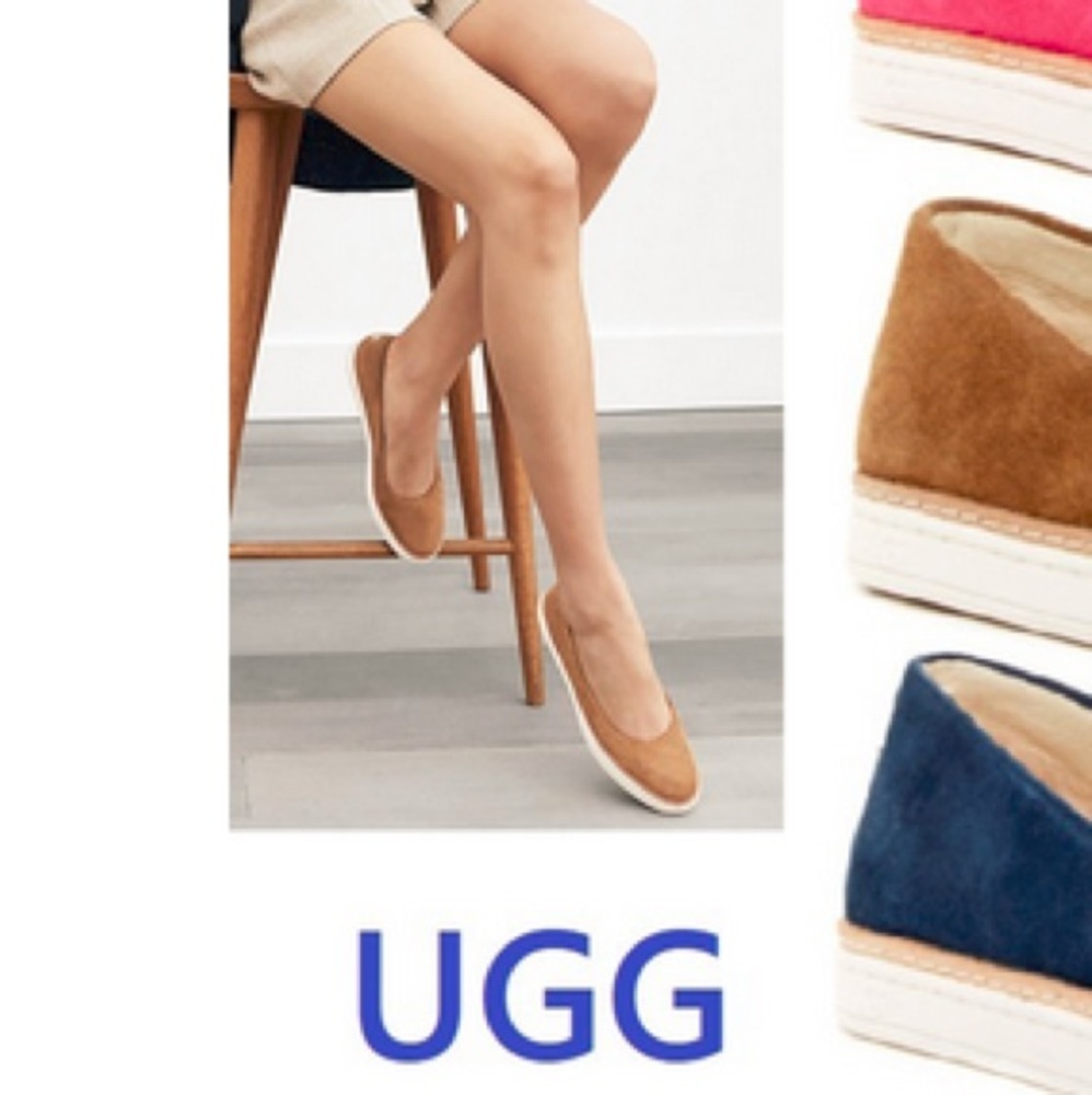 UGG Kammi Women's Tan Suede Flats